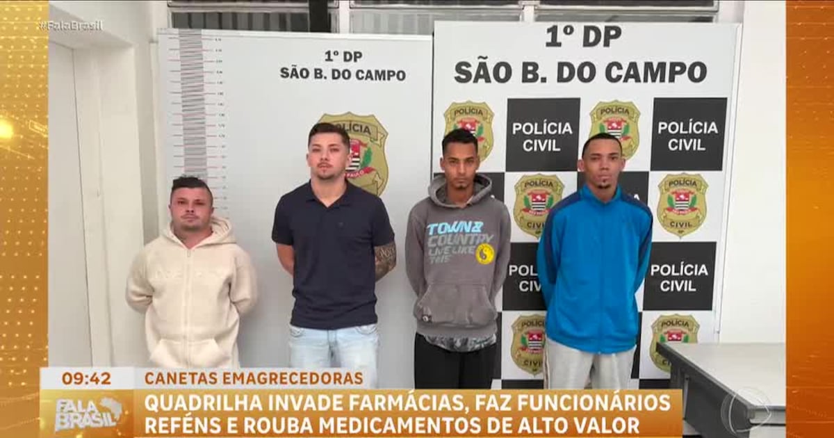 Quadrilha especializada em roubos a farmácias é desarticulada no ABC Paulista
