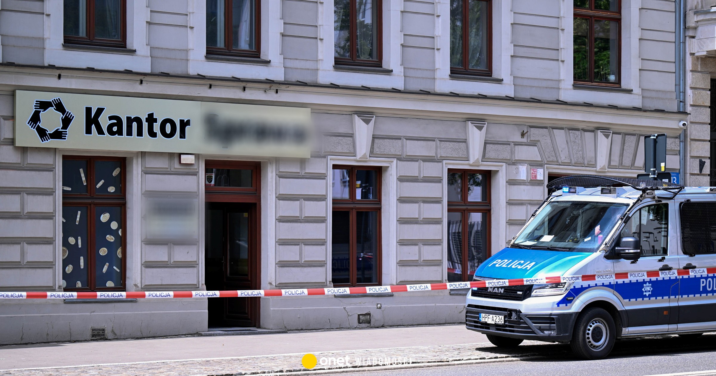 Napad na kantor w Łodzi. 22-latek zatrzymany