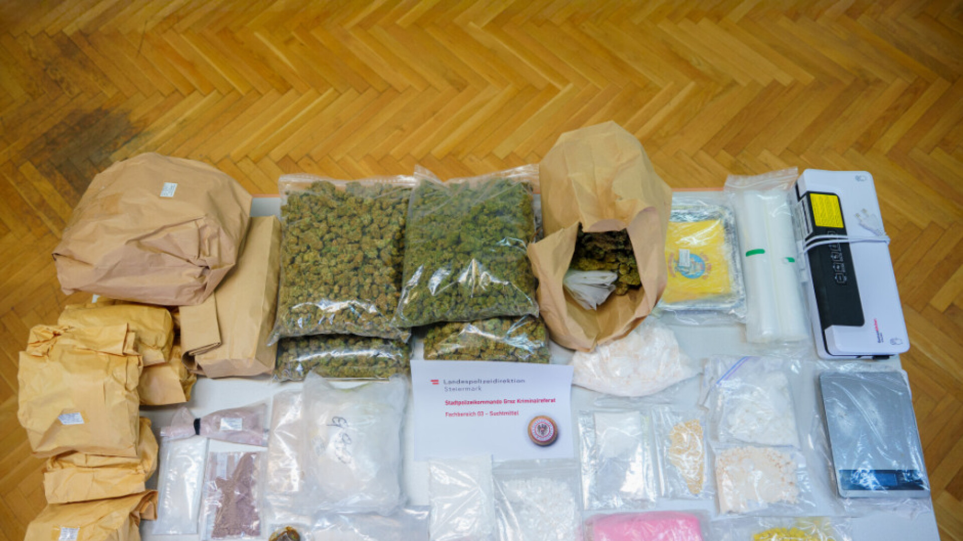Polizei zerschlug Drogennetzwerk in der Steiermark