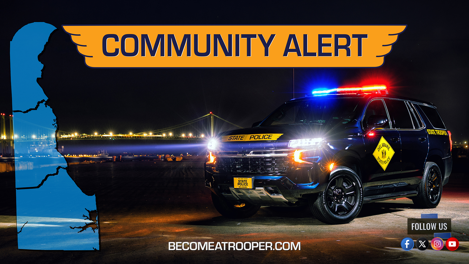 Delaware Police Warn Public About Wanted and Homeless Registered Offenders