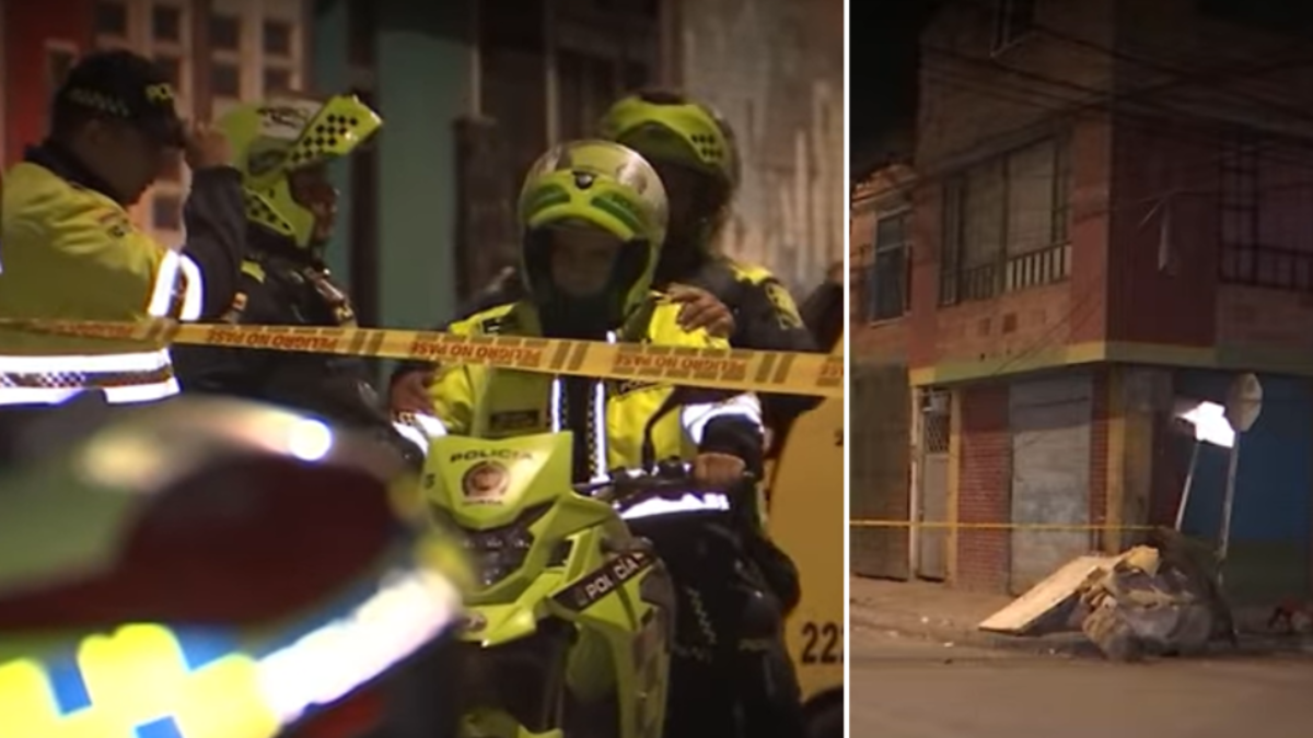 Tres personas heridas tras ataque sicarial en el sur de Bogotá; capturan a dos presuntos cómplices