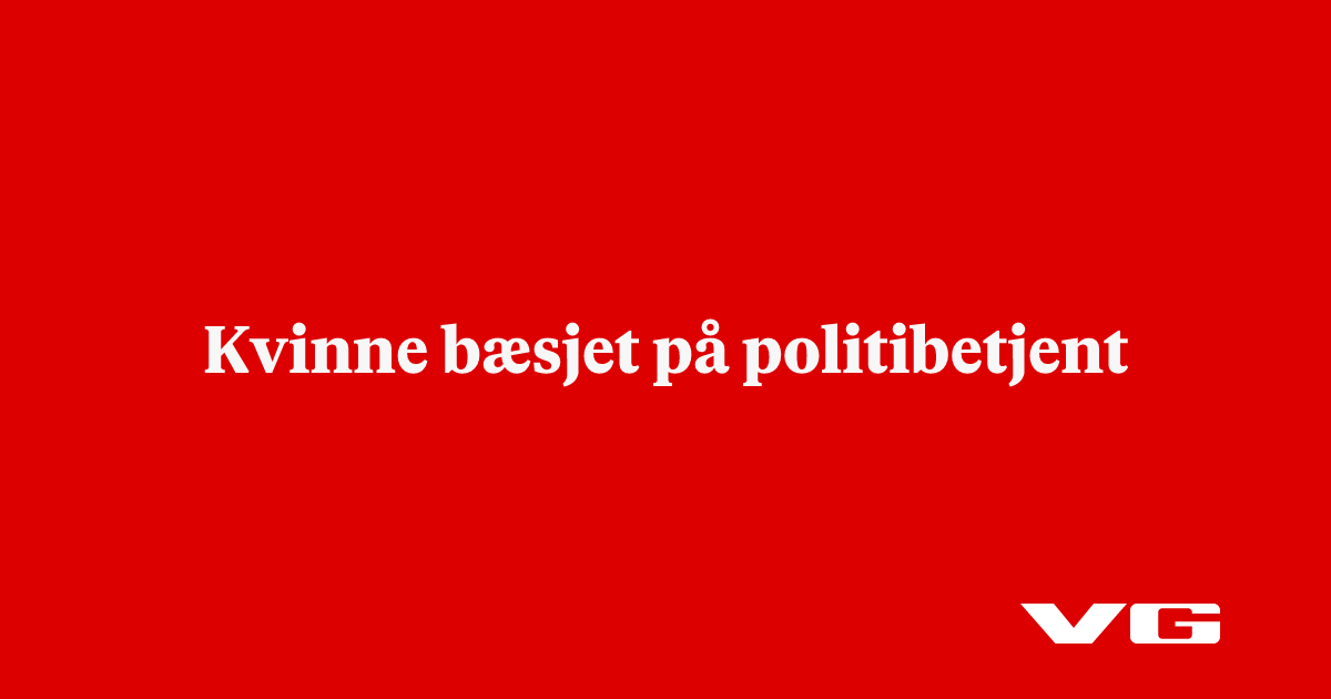 Kvinne i full forulempet politi under fest i Nes