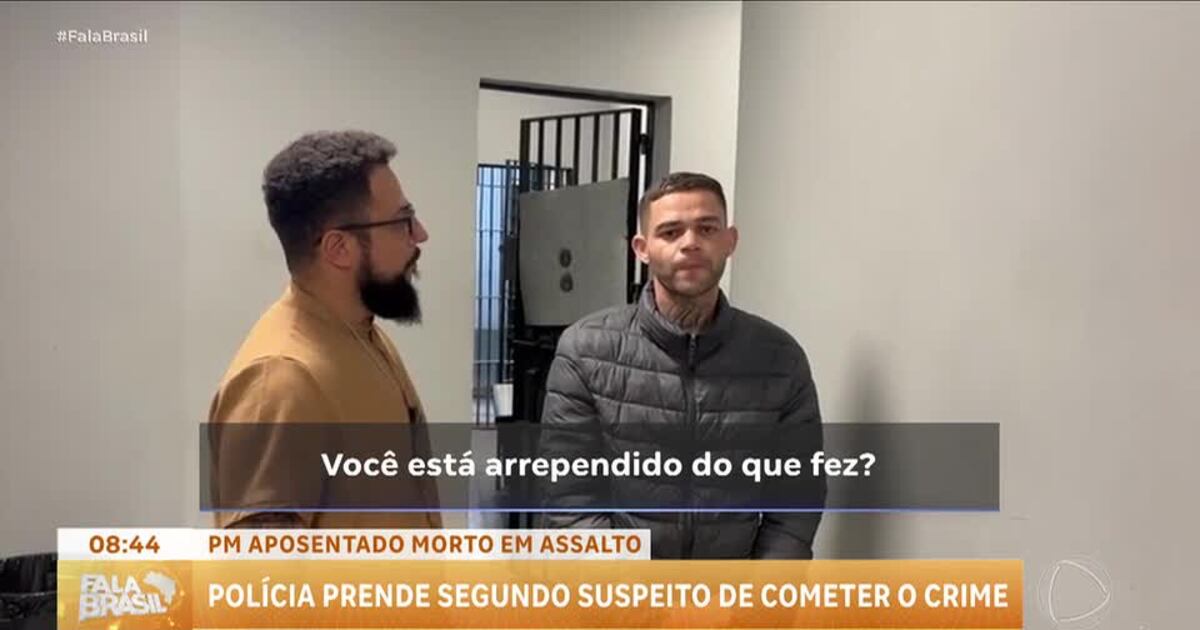 Segundo suspeito de matar PM aposentado é preso em São Paulo
