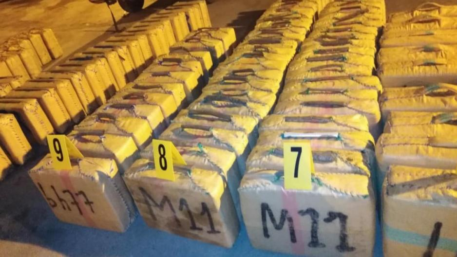 Trafic international de drogue avorté à Essaouira : 11,75 tonnes de chira saisies