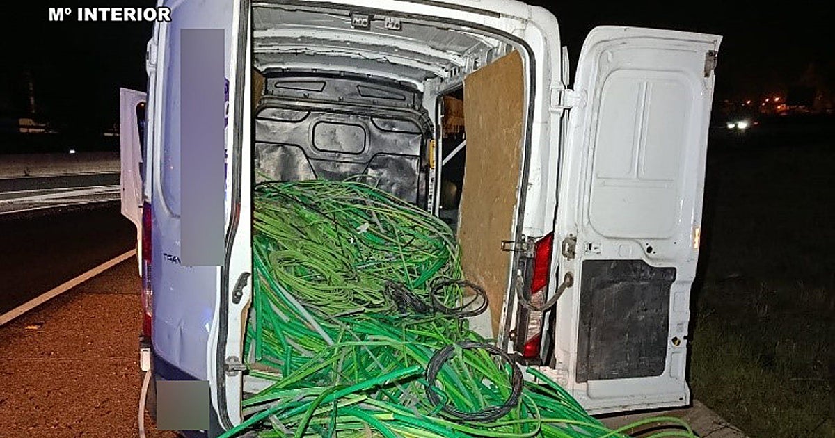 Dos arrestados en Albacete por sustraer cable de cobre valorado en 100.000 euros de una nave industrial