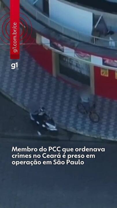 Líder do PCC que dirigia atividades criminosas no Ceará é detido na capital paulista