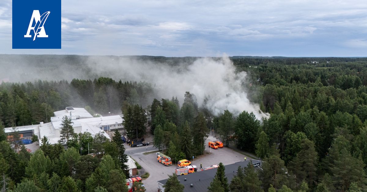 Vanha päiväkodi paloi Tampereella – poliisi epäilee tahallaan sytytettyä
