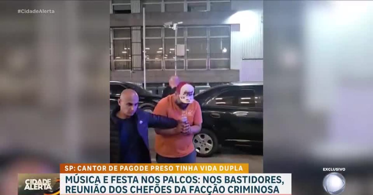 Cantor de pagode é detido em São Paulo por ligação com facções criminosas