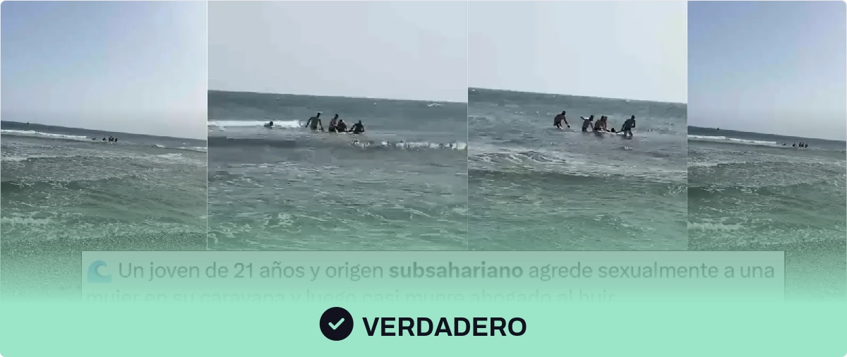 Detenido un hombre tras intentar agredir sexualmente a una mujer y huir al mar en Almería