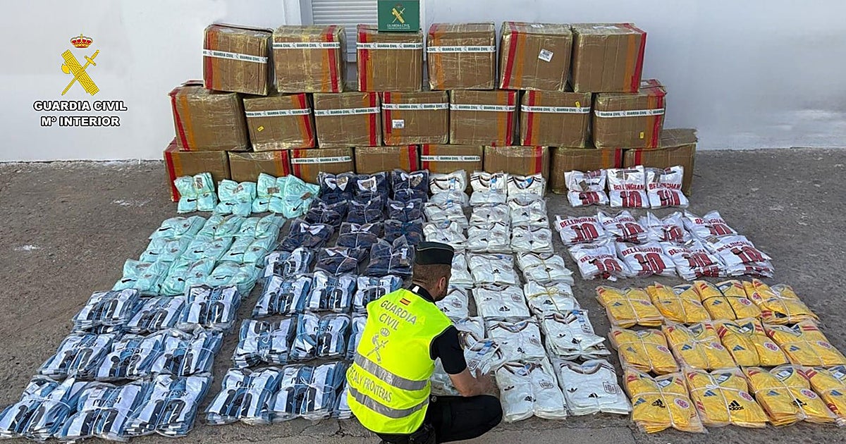 Cinco arrestados en Albacete por vender prendas deportivas falsas del Mundial