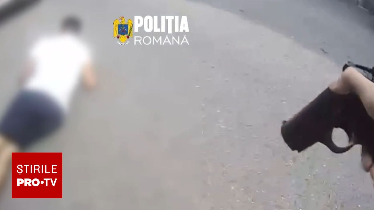 În Capitală, polițiștii au folosit arma după ce doi băieți au fugit de un filtru