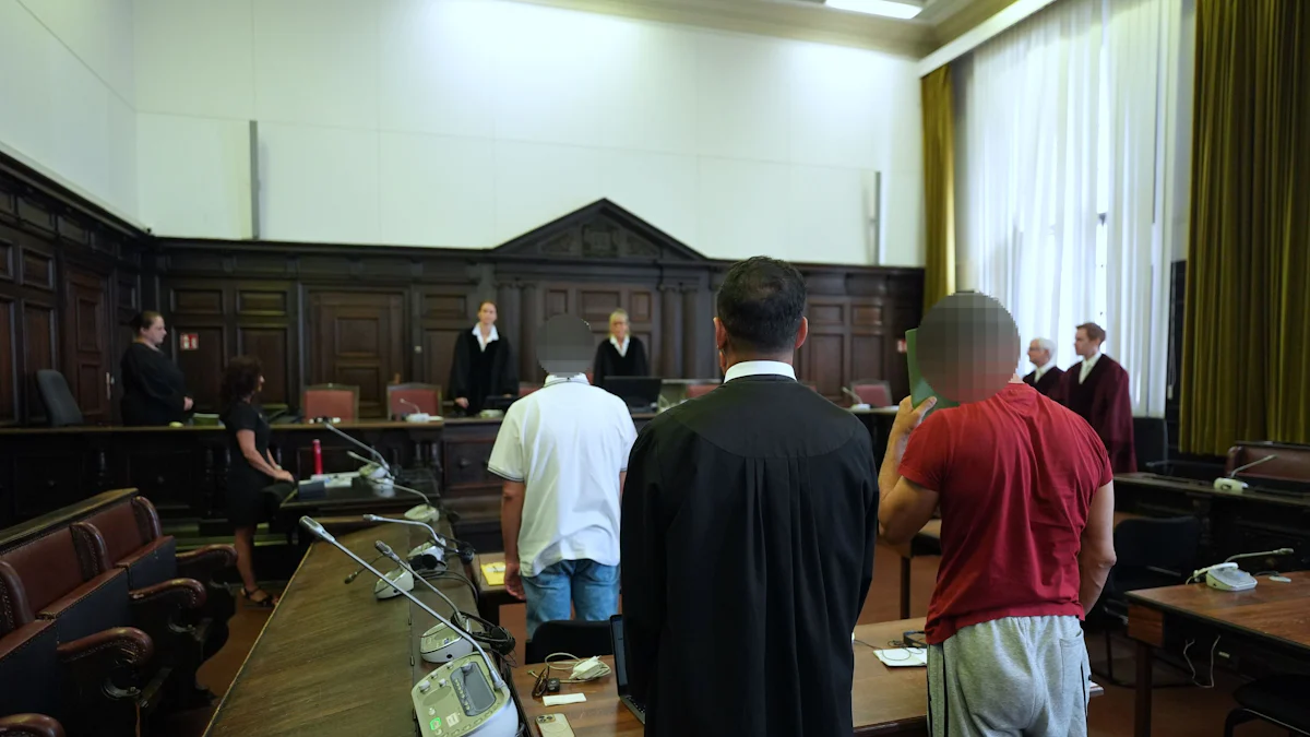 Prozess in Hamburg: Zwei Männer sollen im Auftrag Irans Mordanschläge in Deutschland geplant haben