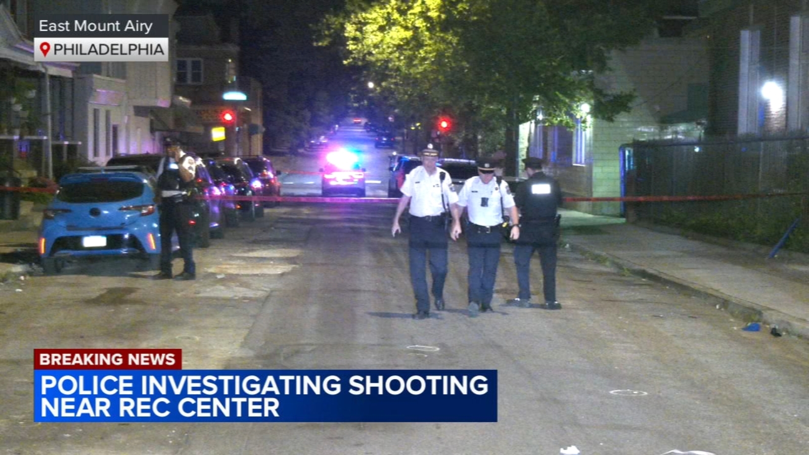 Gunfire near East Mount Airy rec center critically injures young man