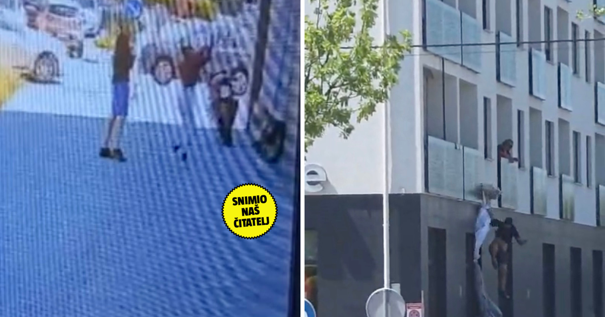 VIDEO: Pokušaj bijega plahtama nakon paleža skupocjenih vozila u Velikoj Gorici