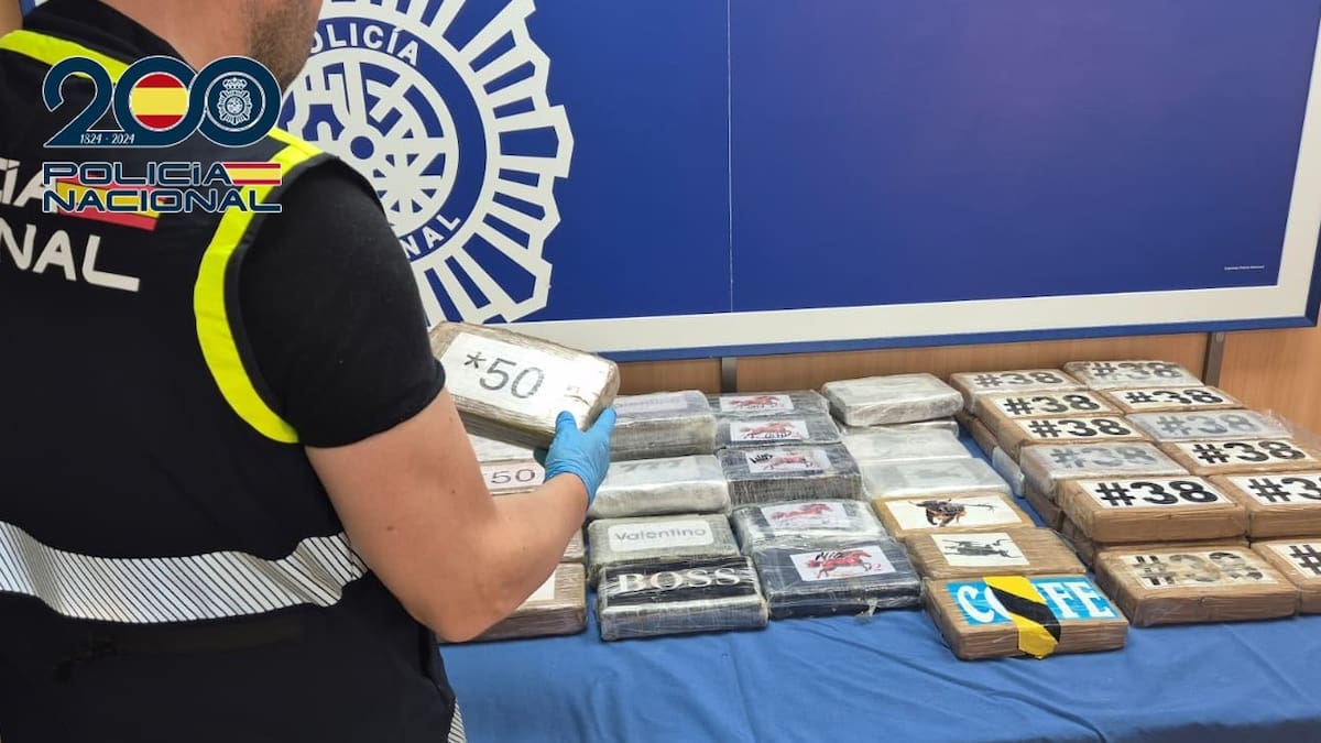 Operación Diana: Policía Nacional incauta 80 kg de cocaína y armas en Valencia