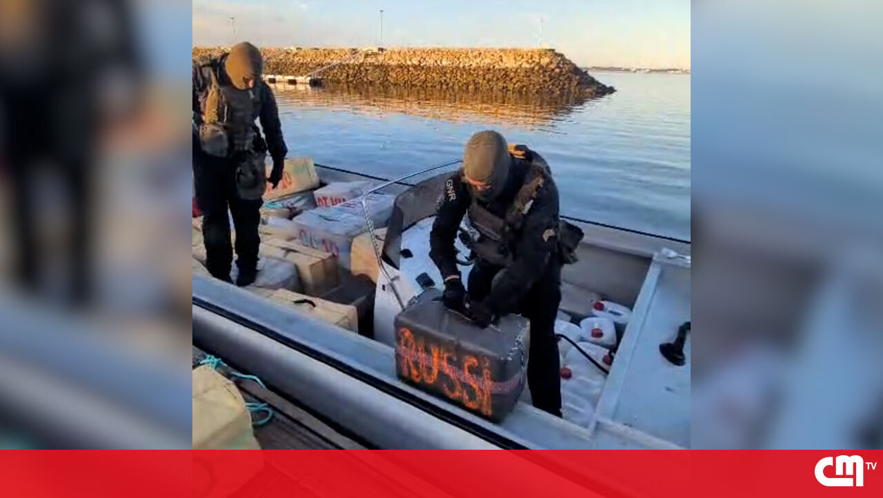 Apreensão de quatro toneladas de droga em Setúbal resulta em quatro detenções