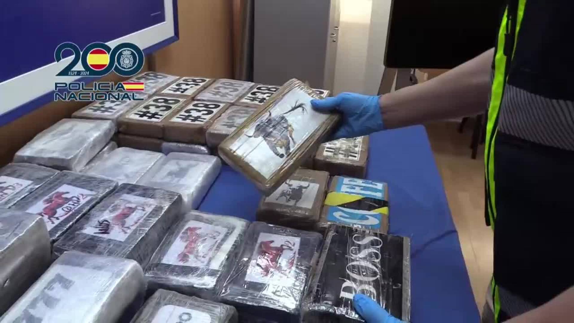 Intervenidos 80 kilos de cocaína y dos armas en Valencia en una operación nacional contra el narcotráfico