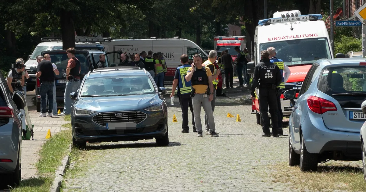Schießerei in Stade: Sechs Tote in Jugendeinrichtung