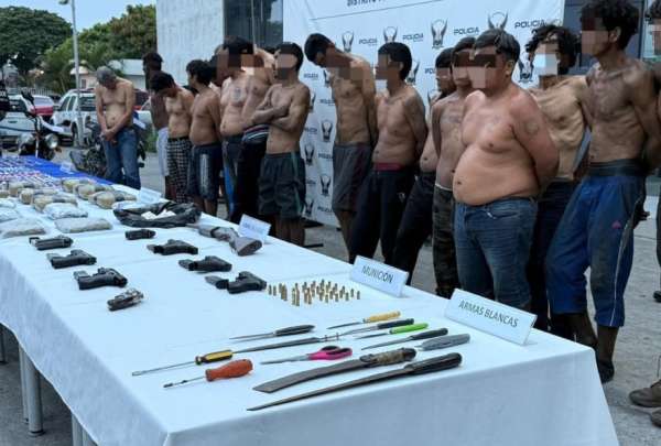 Operativo Apolo 22: 29 detenidos y ocho bandas golpeadas en Guayaquil y Durán