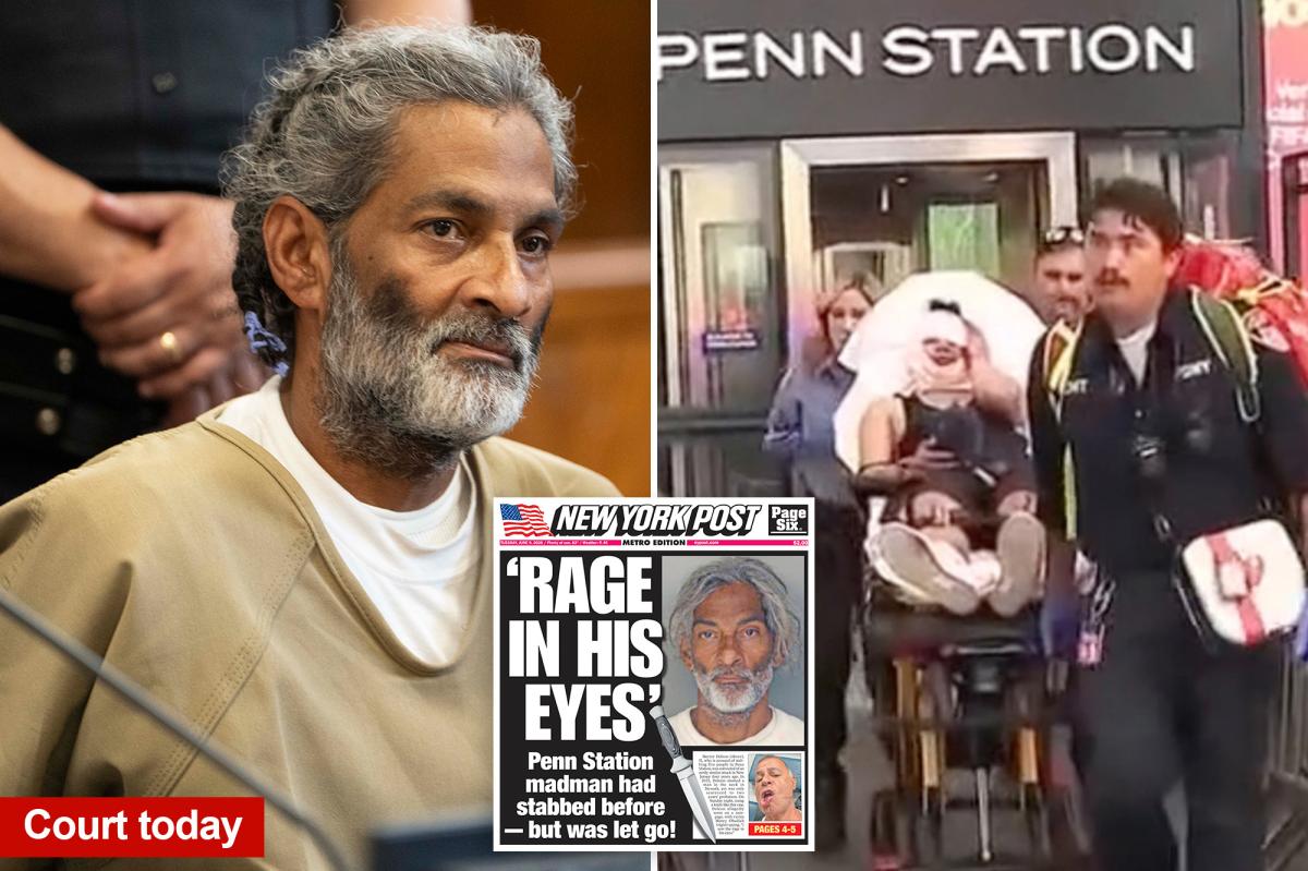 Penn Station stabbing suspect Hector Deleon indicted on 7 counts of attempted murder
