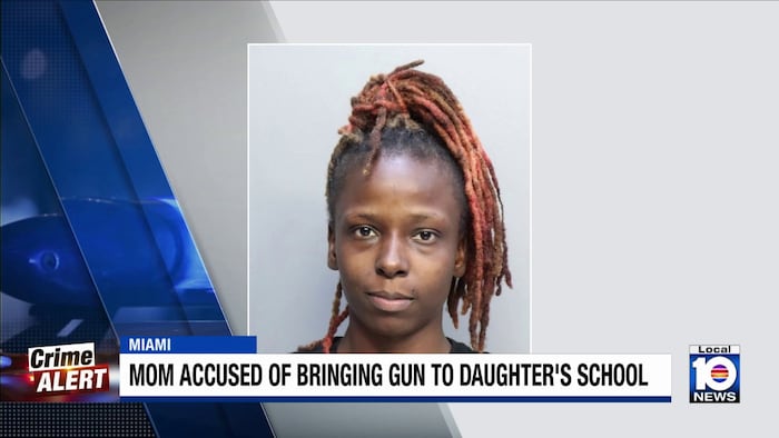 Mother Arrested with Loaded 9mm at Miami High School After Daughter's Fight