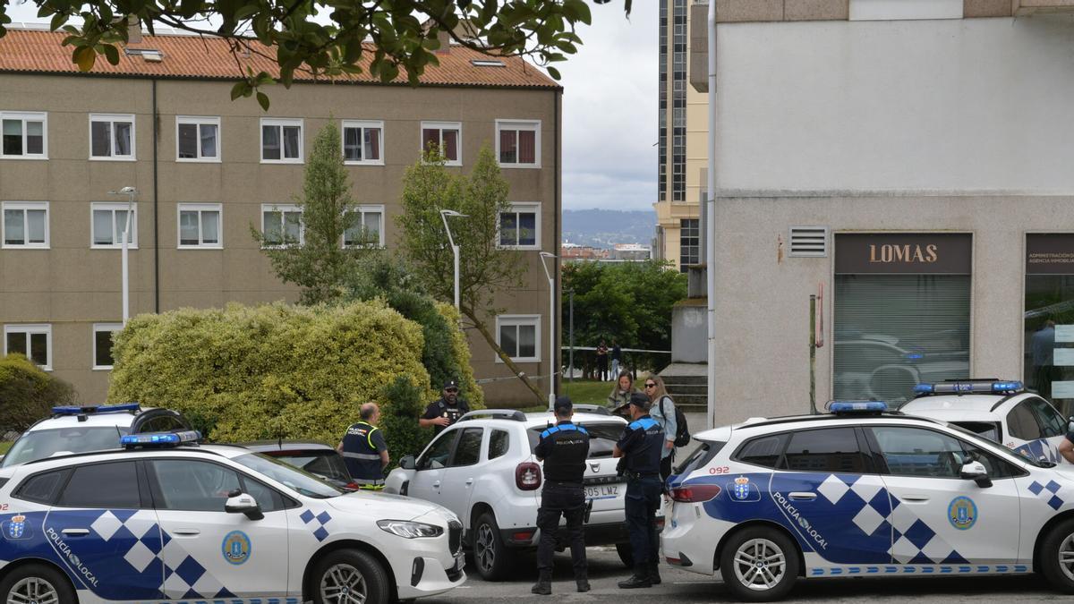 Unidad especializada busca al sospechoso del apuñalamiento mortal en Os Rosales, A Coruña