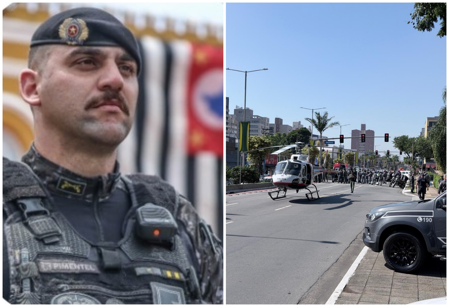 Tenente da Rota baleado na cabeça em São Caetano do Sul: dois presos, atiradores foragidos