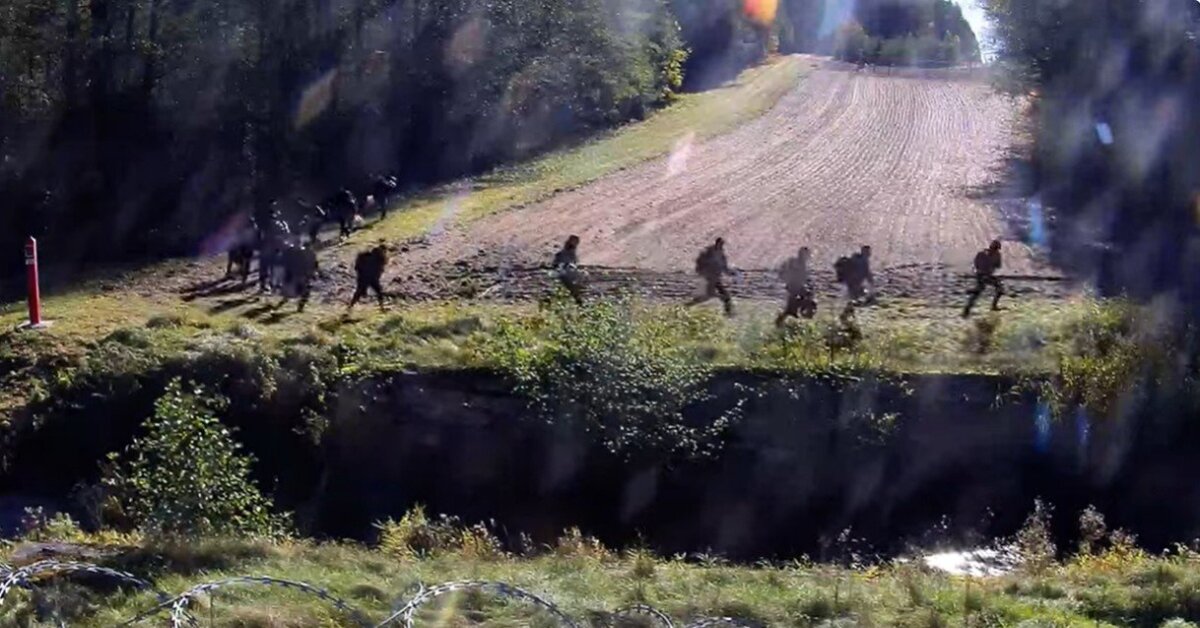 Tunelis prie Baltarusijos sienos Varėnos rajone: keliasdešimt migrantų dingo