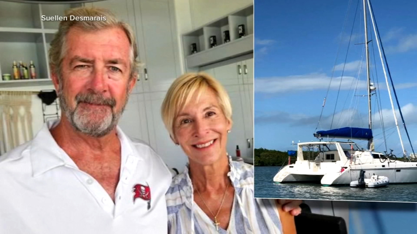 Missing US couple in Grenada: three fugitives allegedly stole their yacht