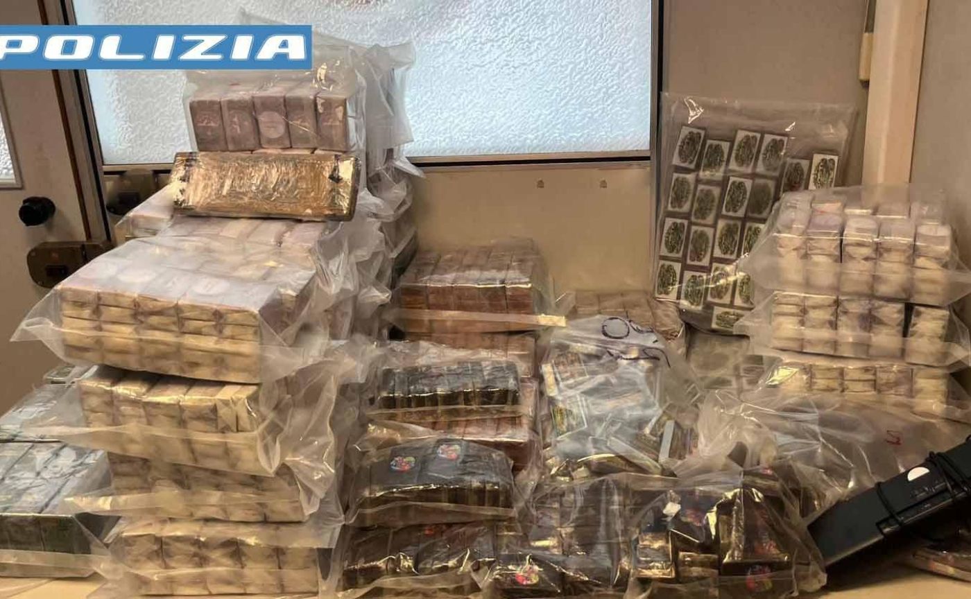 190 chili di hashish sequestrati a Cesate: arrestati un romeno e un italiano