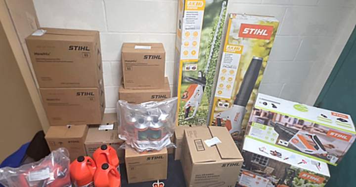 Stolen landscaping equipment traced to stores in Atlantic Canada