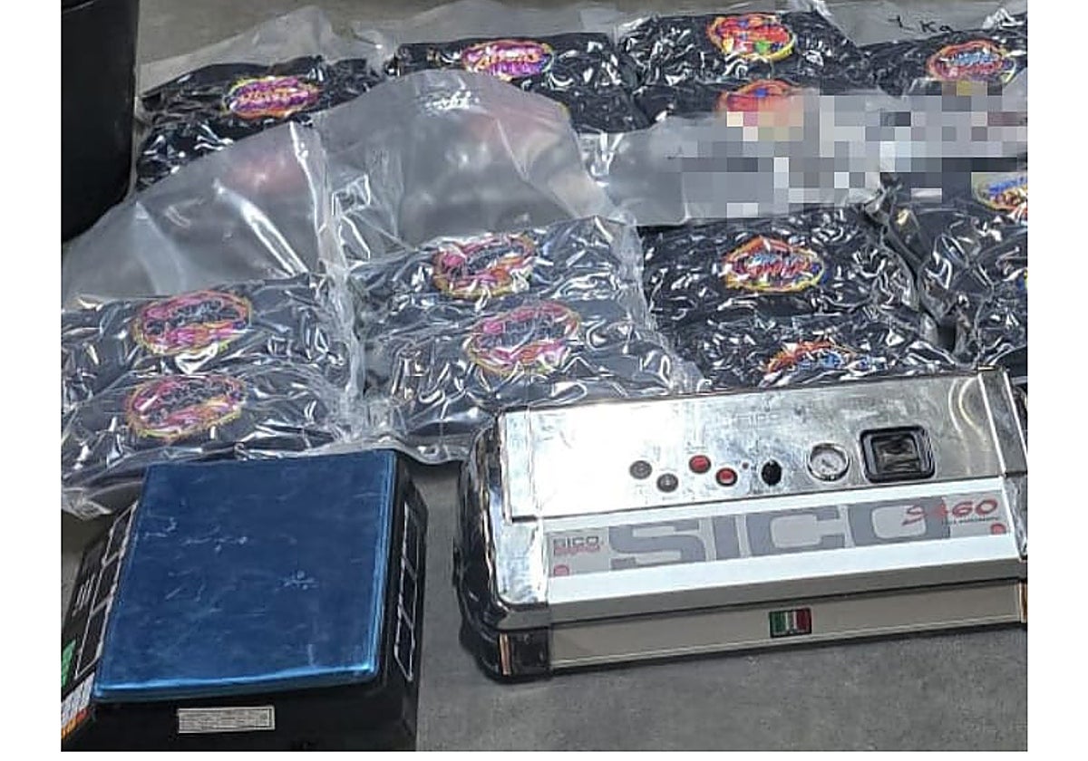 Detenido en Ogíjares tras una persecución policial con diez kilos de cannabis en el vehículo