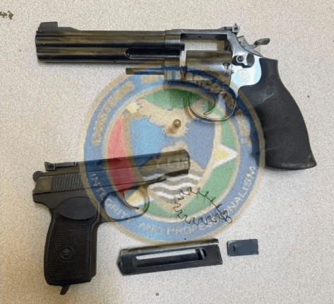 Two Firearms Recovered and Pair Detained by Anti-Drug Agents in Housing Area