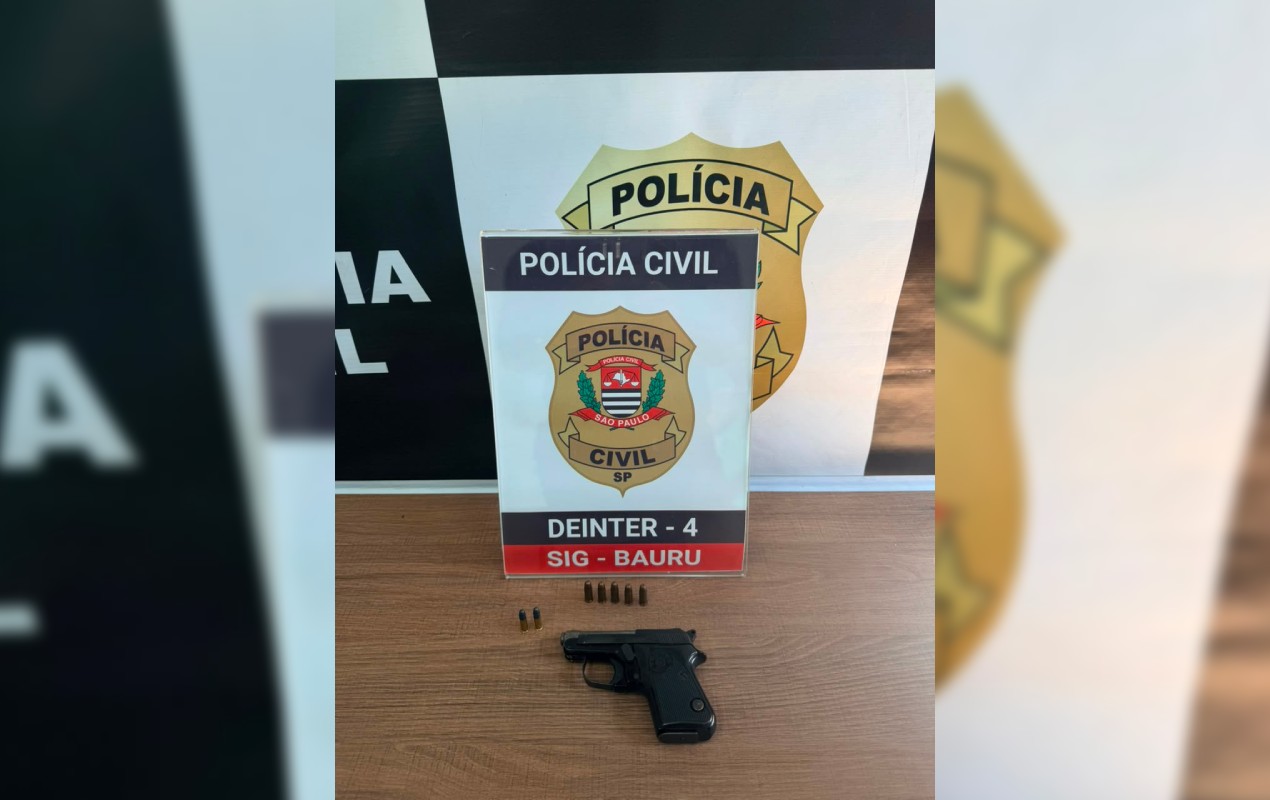 Homem de 48 anos é detido com submetralhadora artesanal em Bauru