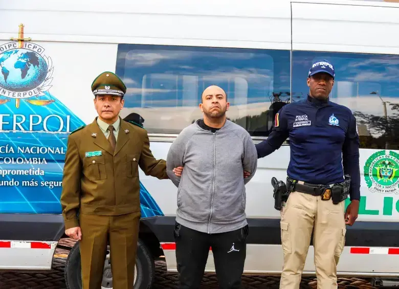Colombia entrega a Chile a cabecilla del Tren de Aragua por homicidio de policía