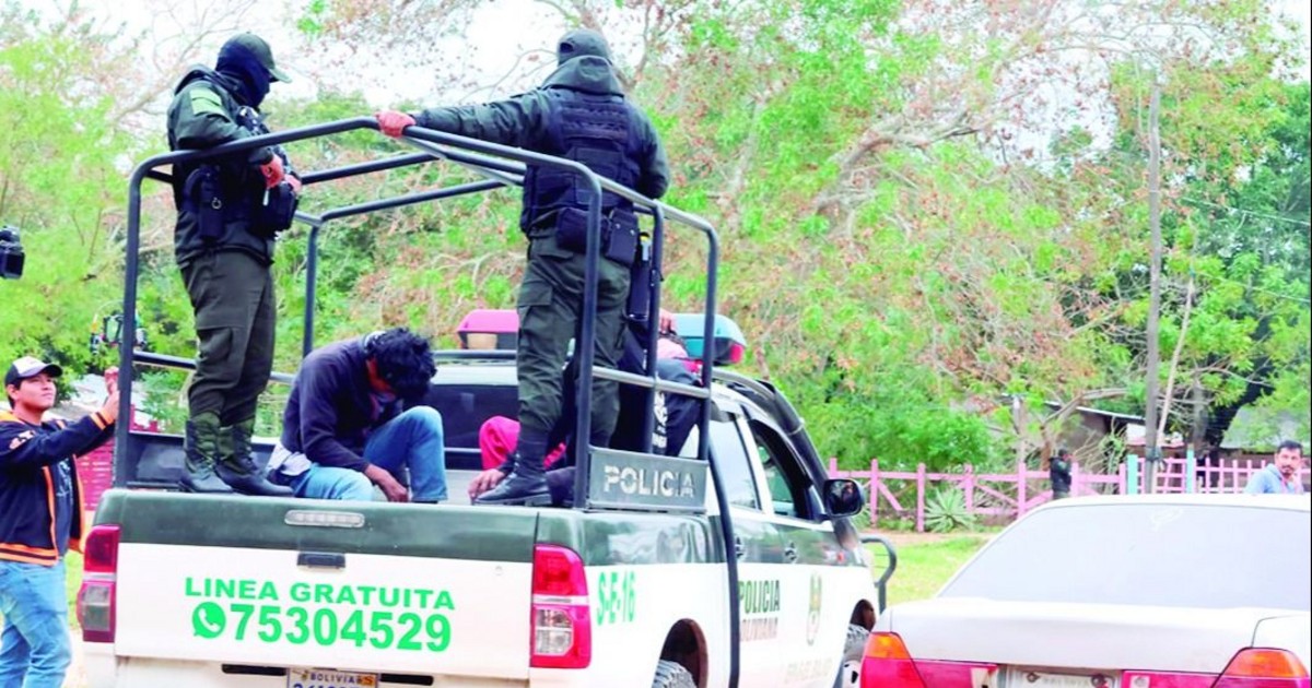 Operativo policial en Santa Cruz deja diez detenidos tras ola de atracos